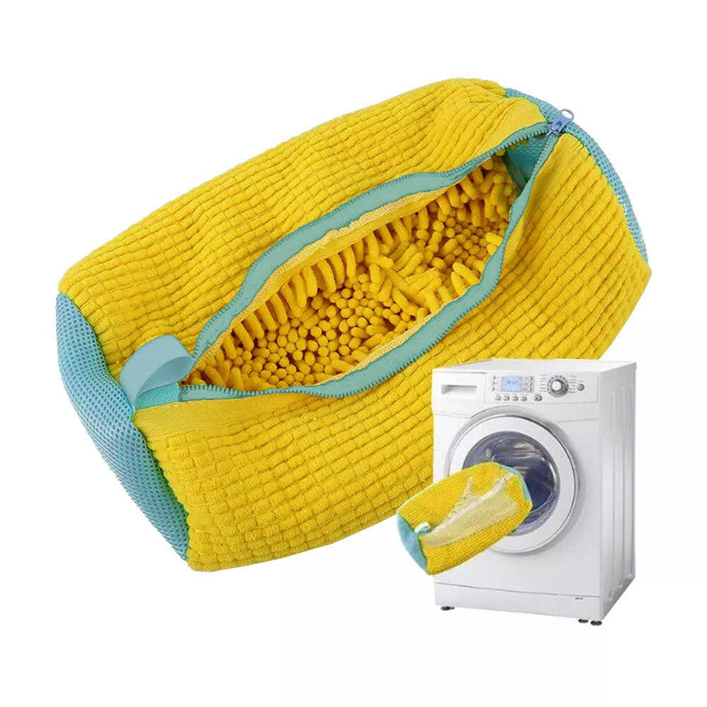 2pcs Washing Machines Trainers Shoes Laundry Bag Wash Boot Mesh with Zips
