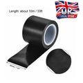 Black Heat Resistant Tape High Temperature Adhesive Tape 50mm Width 10m Length