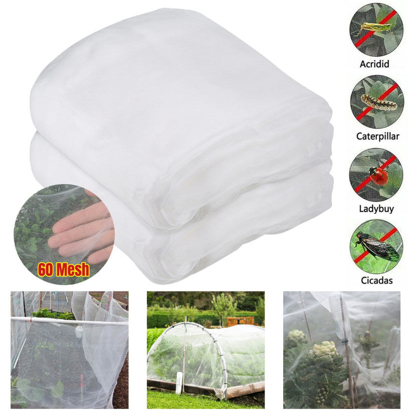 5/10 M INSECT SCREEN NETTING NETS Woven Mesh Anti Fly-Bug Butterfly Garden Net