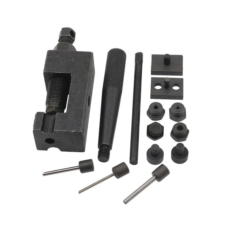 Replacement Separating Riveting Tool Professional Motor Chain Rivet Remover Kit