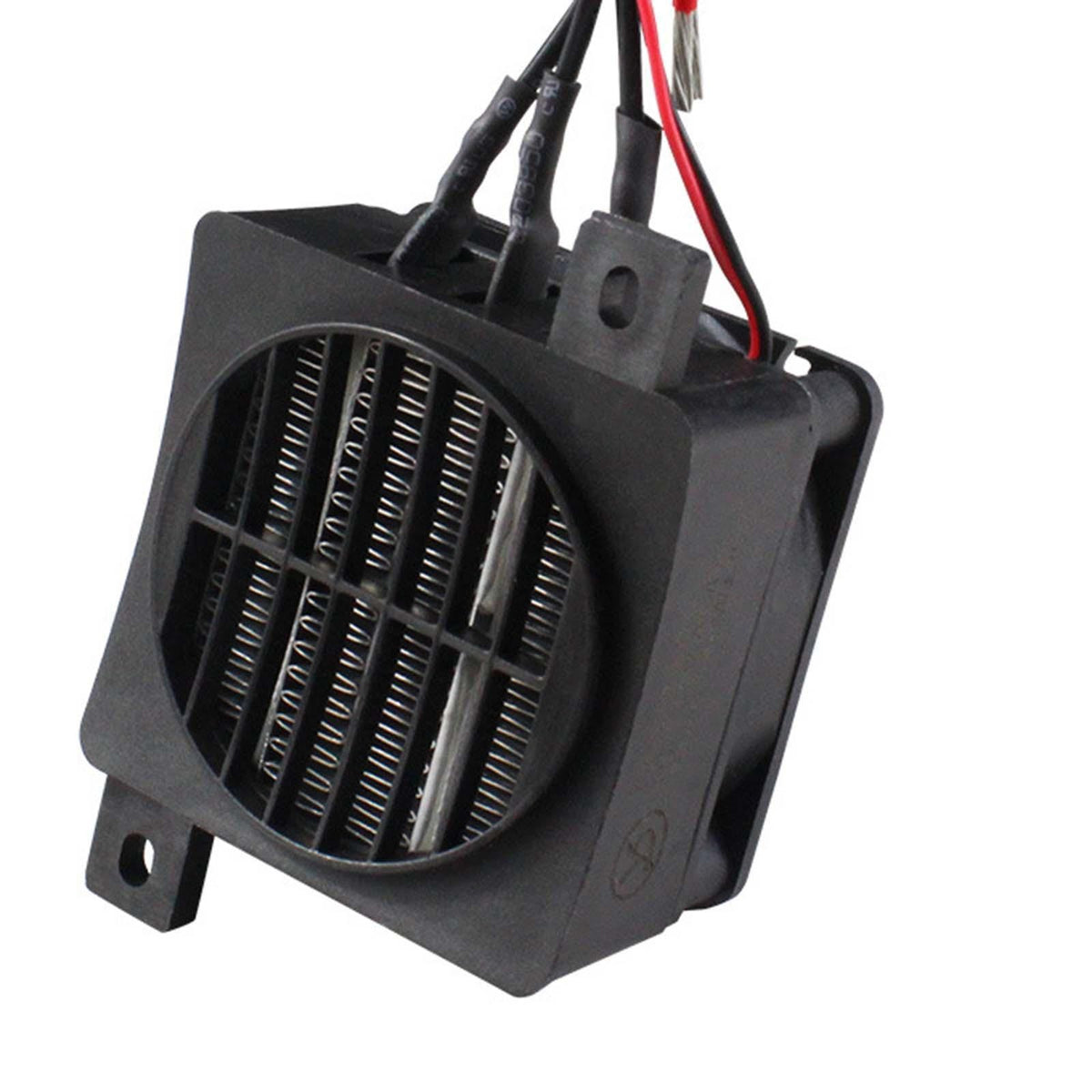 Small PTC Electric Space Heater Fast Heating Fan Adjustable 12V 24V Small Space