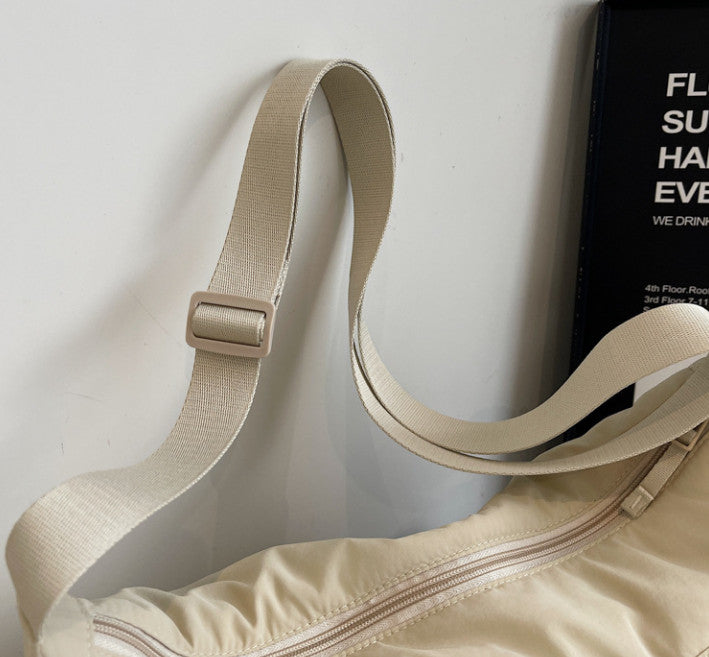 Canvas Shoulder Messenger Bag Large Capacity Retro Work Student UK