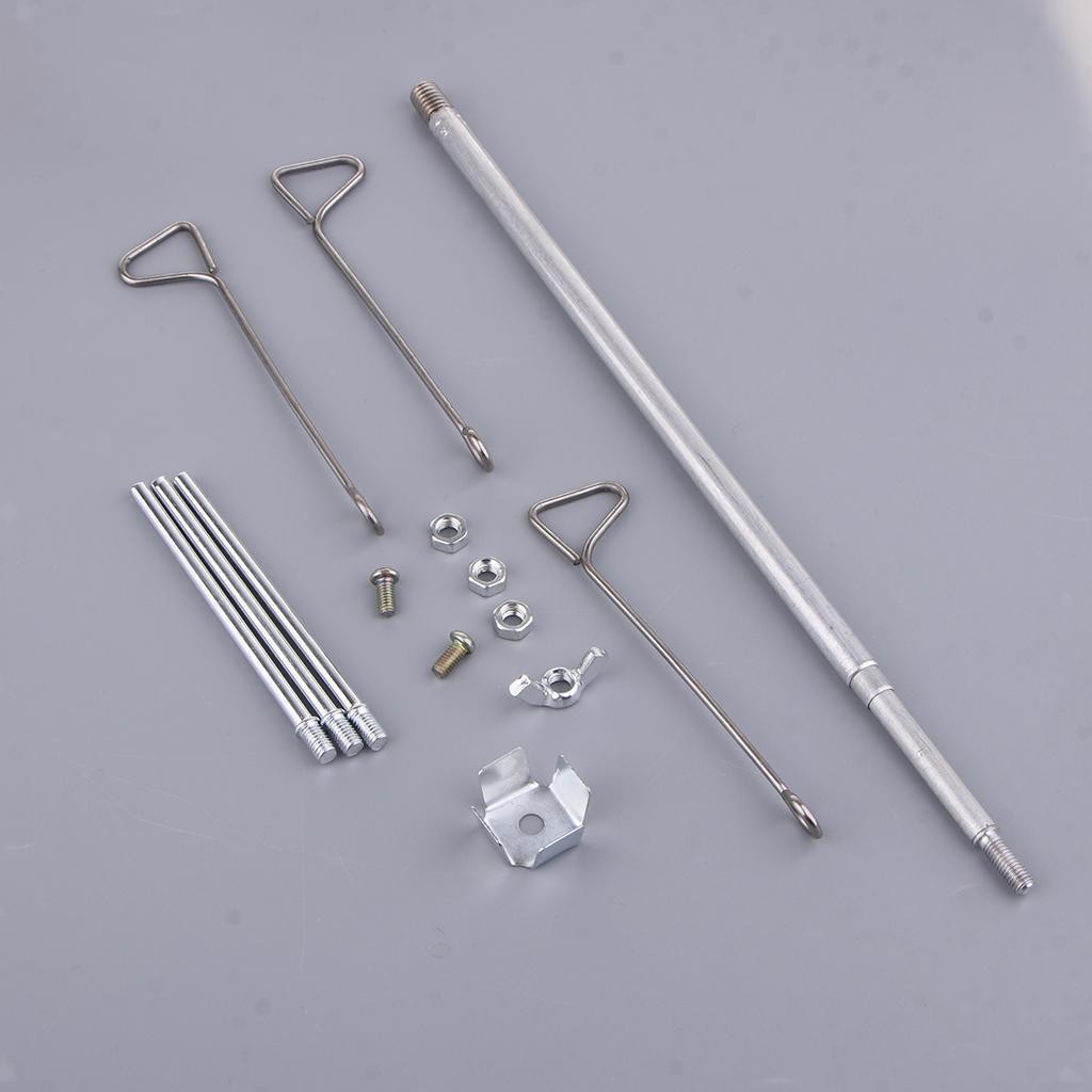Industrial Steel Sewing Machine 3 Cone Spool Thread Stand Holder Sewing Tool