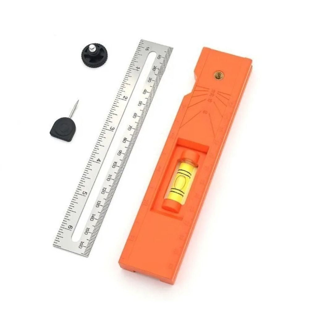 Multi-role Foldable Marking Ruler Adjustable Positioning Ruler  Measuring Tool
