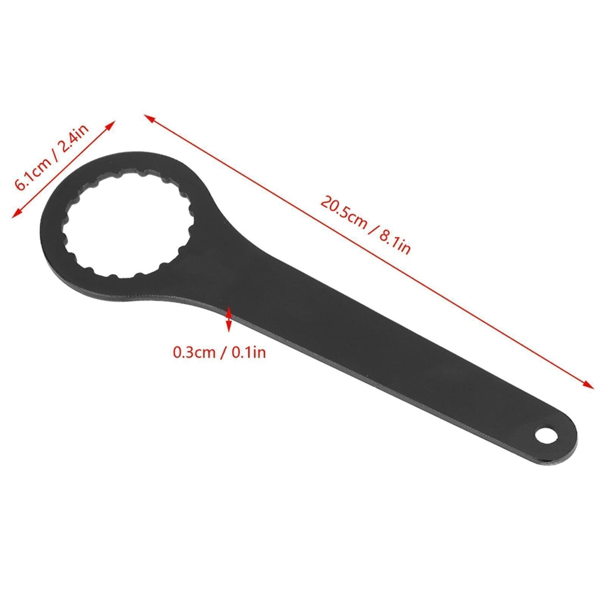 (Black)Shimano Centerlock Tool Centerlock Tool Hollowtech 2