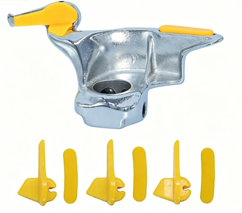 Tire Changer Machine Parts 30mm Steel Mount Demount Duck Head +3 Protective Pads