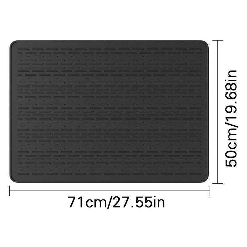 70x50cm Heat Resistant Stove Cover Electric Induction Hob Protector Mat UK