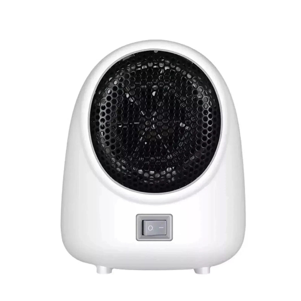 400W White Electric Heater Portable Desktop Fan Heating Warmer Home Office