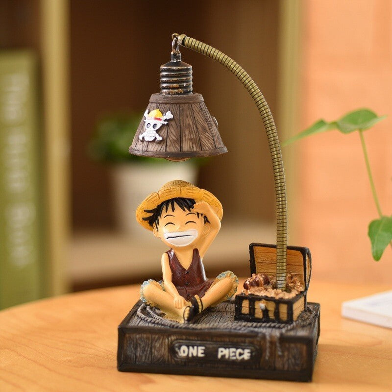 UK One Piece - Monkey D. Luffy Sitting Under A Lamp Anime Gift Xmas 10x17cm NEW