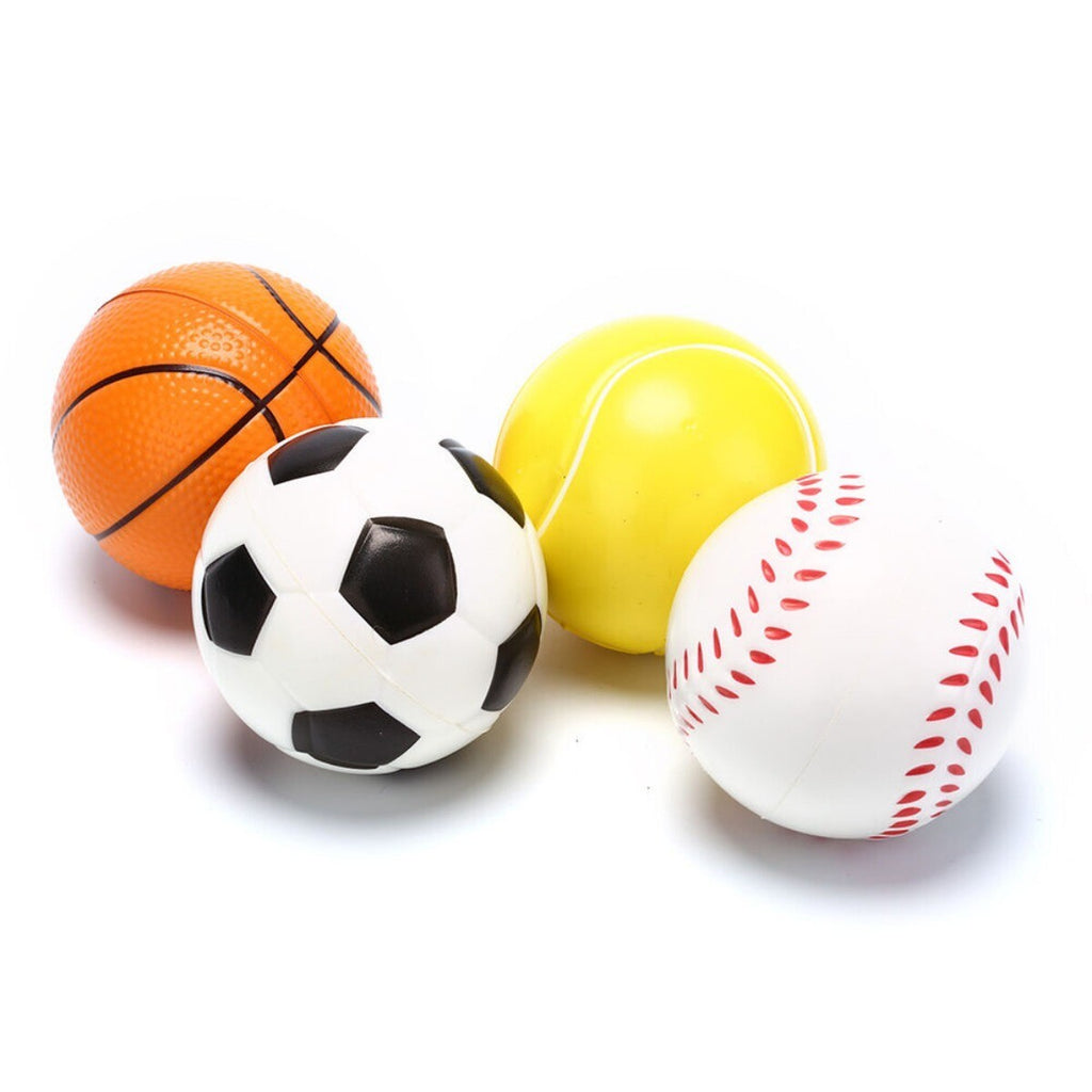 Stress Reliever Ball Toys - Hand ball, Soft Elastic Squeeze, Massage Exercise