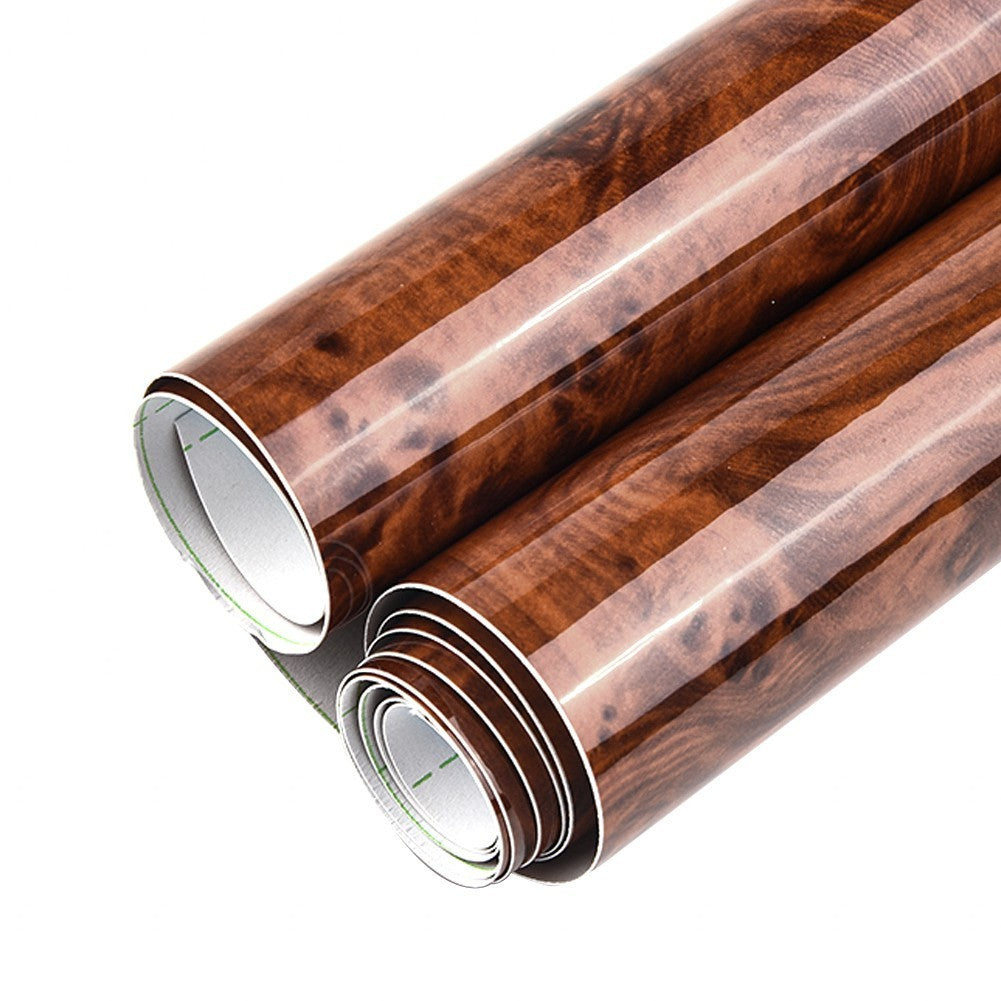 Self Wood Grain Decal for Car Interiors Protective Wrap 300mm X 2000mm