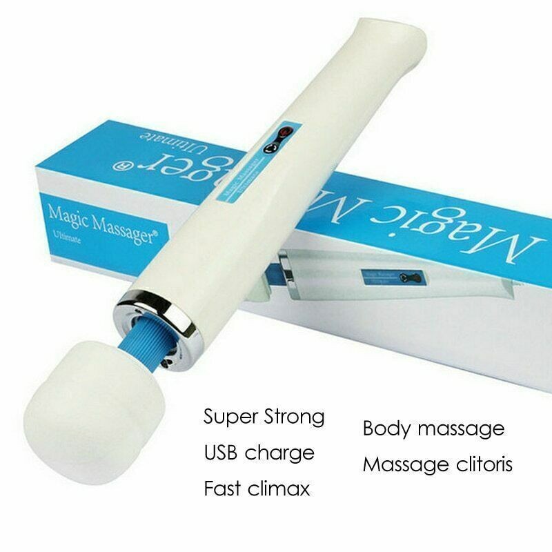 UK Magic Wand Massager 30 Speed Full Body Extreme Pulse Hitachi Motor