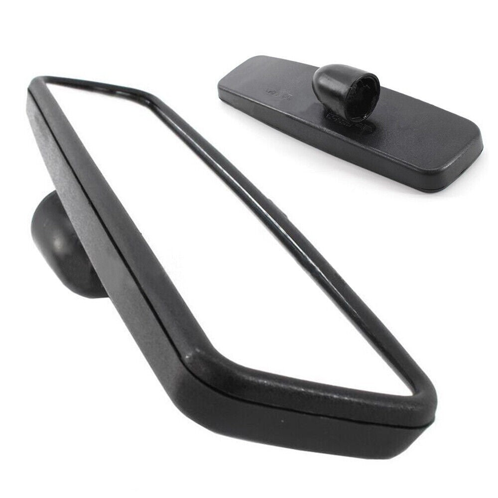 Black Interior Rear View Mirror For VW T5 Audi Golf Transporter Caddy Seat Skoda