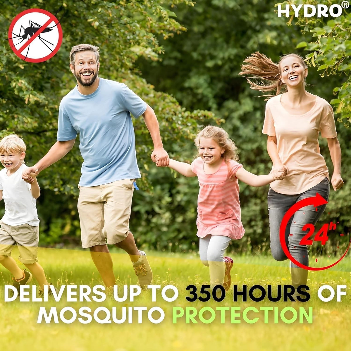 12X Mosquito Repellent Plastic Bracelets Natural Waterproof Deet-Free Non Toxic