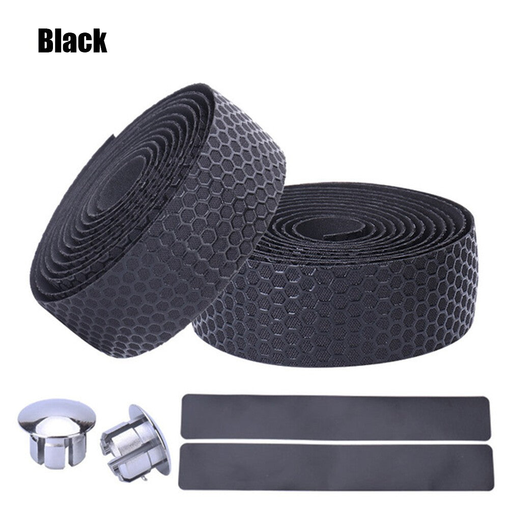 Silica Gel Shock Handle Absorption Bike Handlebar MTB Road Bicycle Tape Wrap
