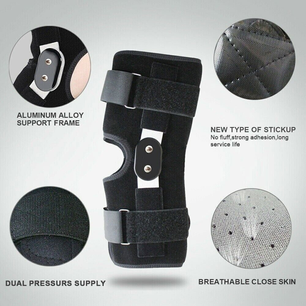 For Swollen Tendon Ligament Meniscus Injurie Dual Hinged Knee Brace Knee Support