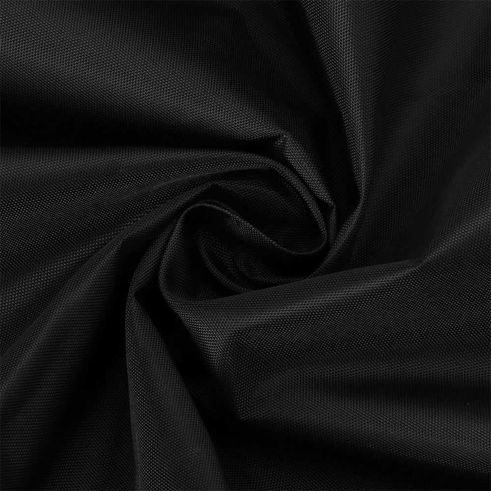 7ft Heavy Duty Waterproof Billiard Snooker Pool Table Dust Cover Protector Black