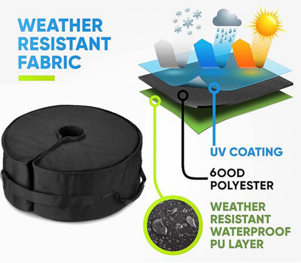 For Outdoor Hanging Cantilever Heavy Parasol Base Stand Weights Umbrella Sandbag