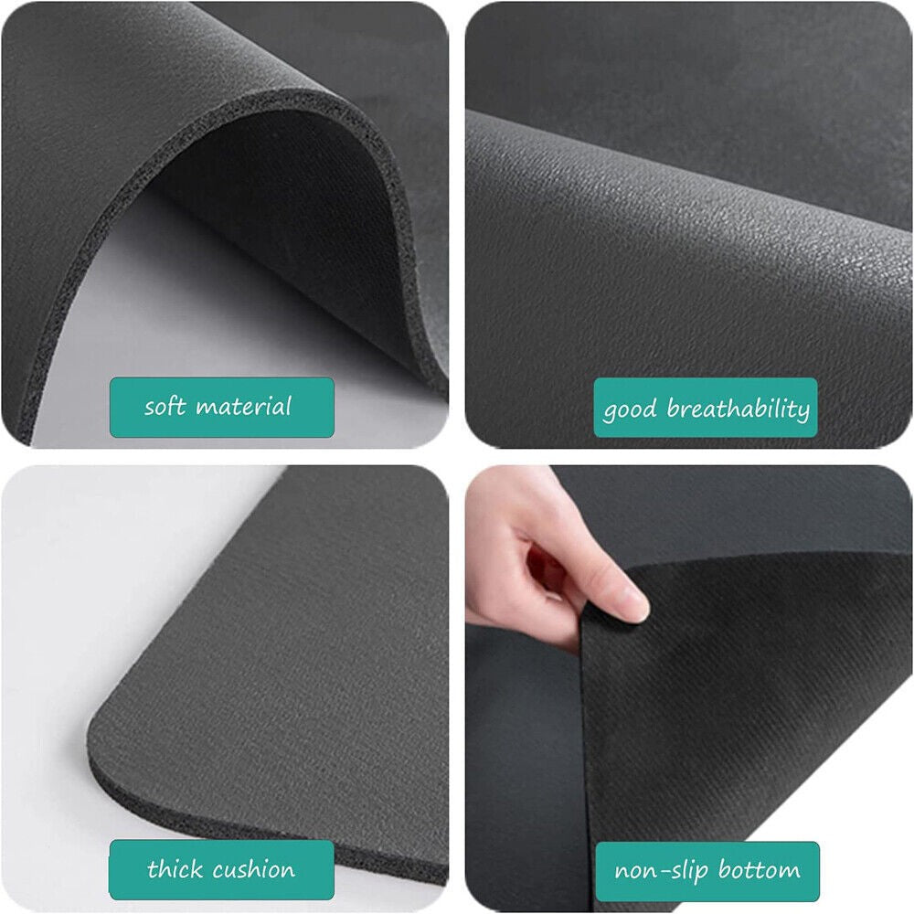 Super Absorbent Kitchen Draining Mat Drying Mat Quick Dry Drain Pad for Dishes