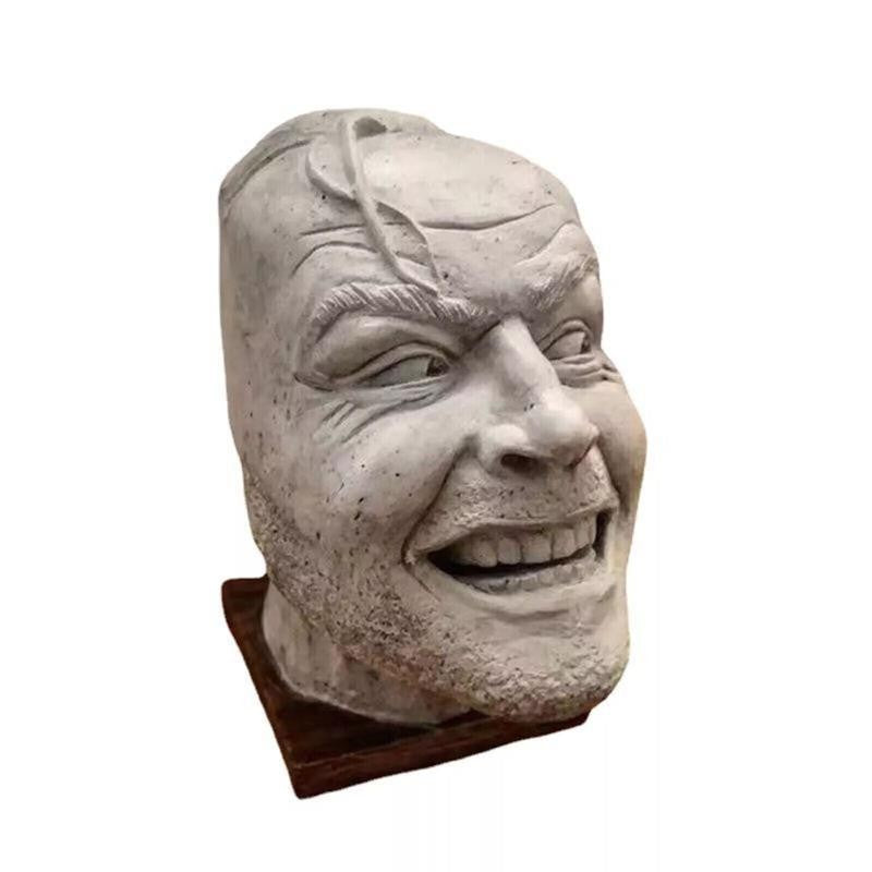 Here's Johnny Sculpture of The Shining Resin Desktop Ornament Bookend Library