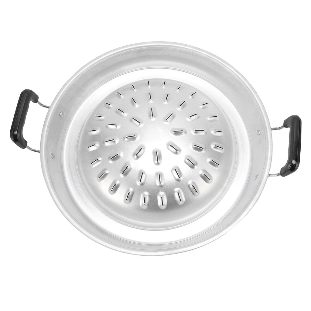 35cm/13.78in Original Color Thai BBQ Grill Pan 2 In 1 Non Stick Even Heating .