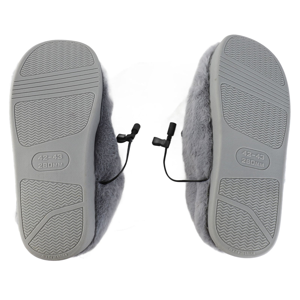 USB Heated Slippers Soft Winter Foot Warmer For Men