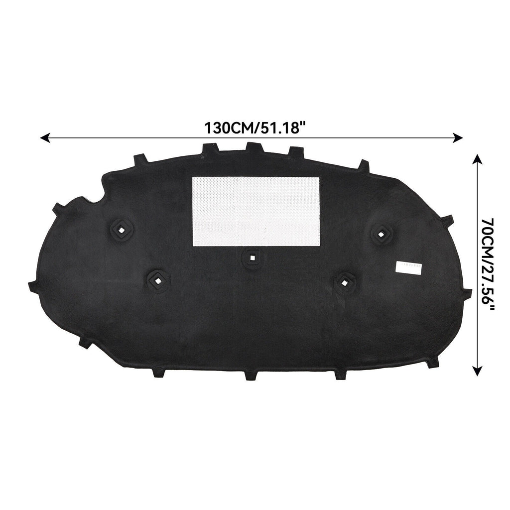Thermal Insulation Mat Sound Proof Heat Shield For Volkswagen Golf6 Hood Cover