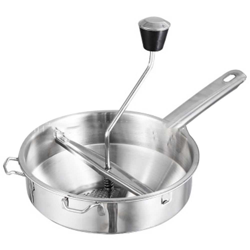 Stainless Steel Food Mill Cookware,Grips Food Mill,Mill Mud Kitchen Tools8874