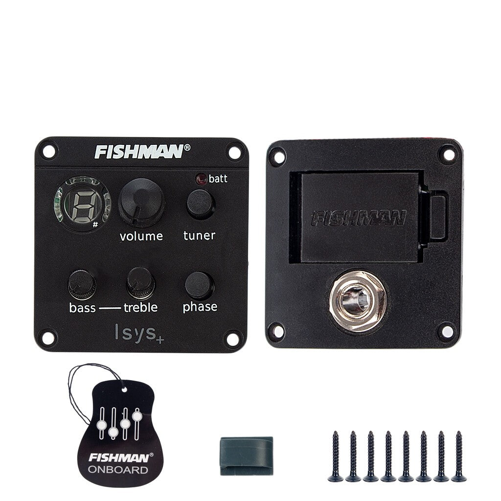 Equalizer Acoustic Guitar Piezo Pickup Preamp Tuner System For Fishman ISYS+