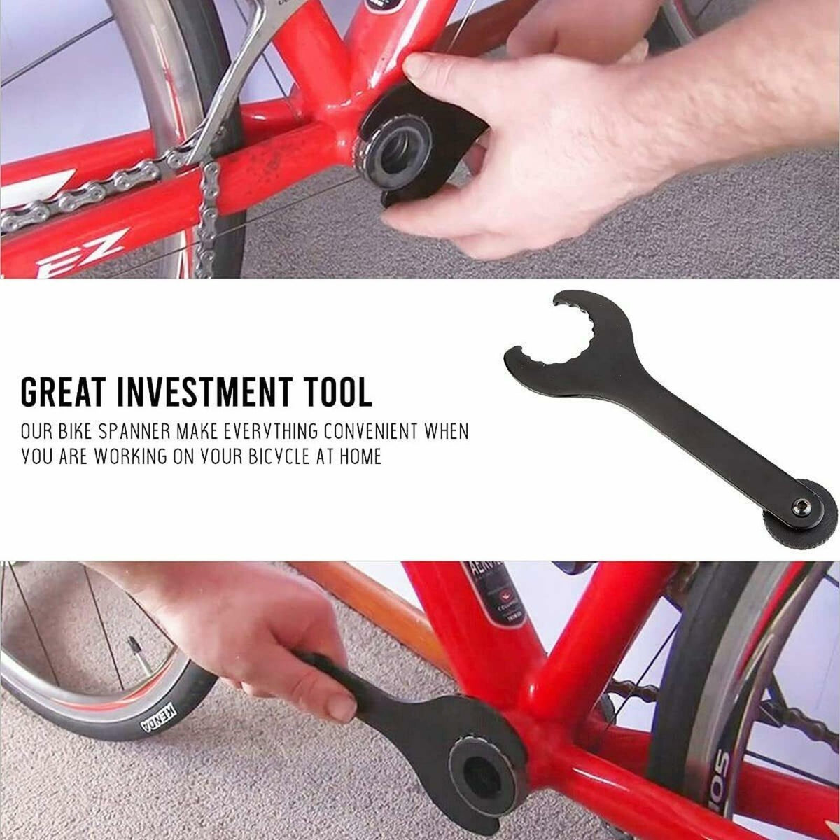 Bottom Bracket Tool for Shimano HollowTech 2 | BB Spanner Wrench | Centre Lock |