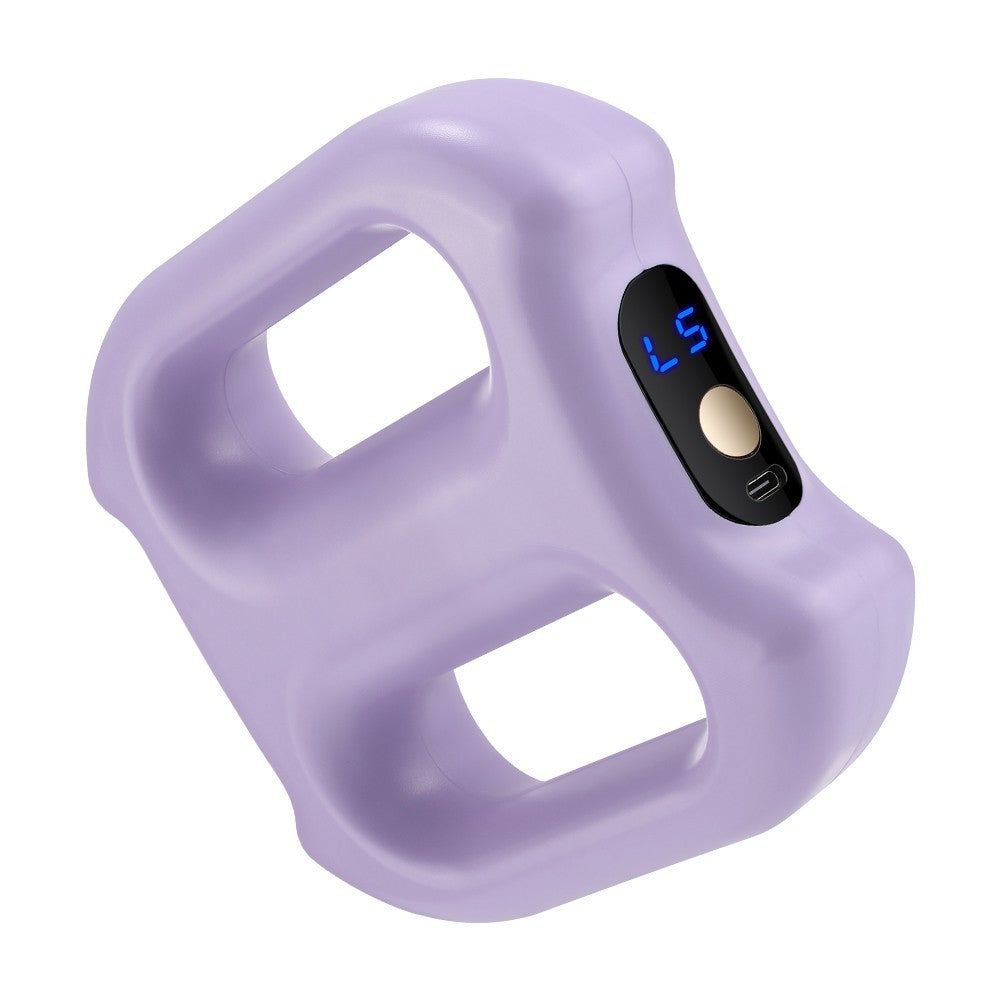 Full Body Vibration Fascia Ring Massager, Rechargeable Fat Burning Belt 3 Modes