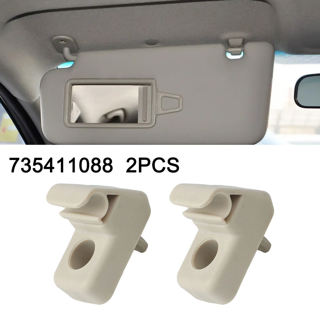 Car Sun Visor Bracket Set 735411088 for Fiat Grande Punto and Other Models