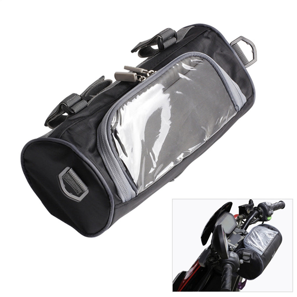 NEW Durable Motorcycle Front Bag Motorcycle Handlebar Bag Removable Waterproof