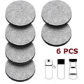 6 PCS Water Filter Discs Compatible with Brita Fill & Go Bottles Reduce Chlorine