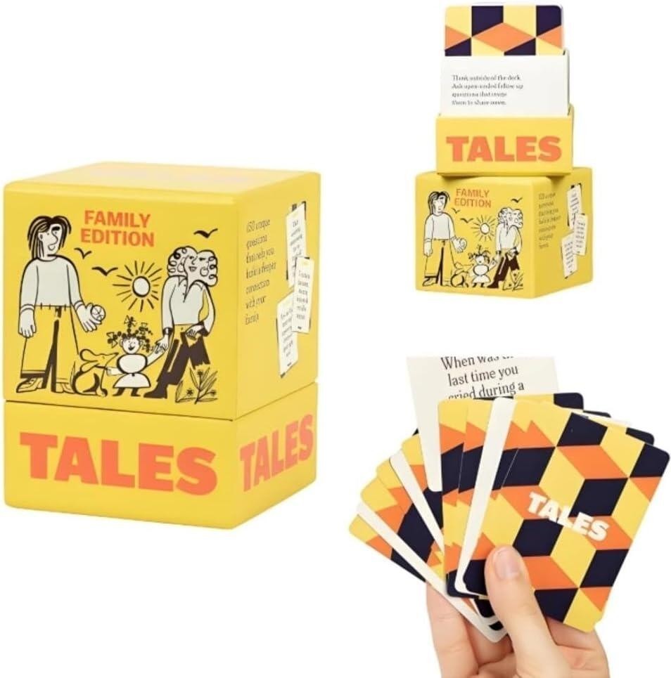 Tales Conversation Starter Cards Card Game For Family/Couples Edition Board Game