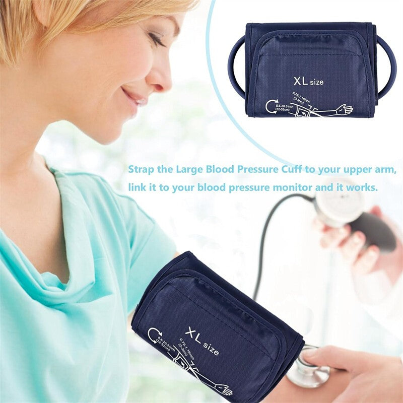 2X Extra Large Cuff for Arm Blood Pressure Monitor Replacement Cuff Size 22-52cm