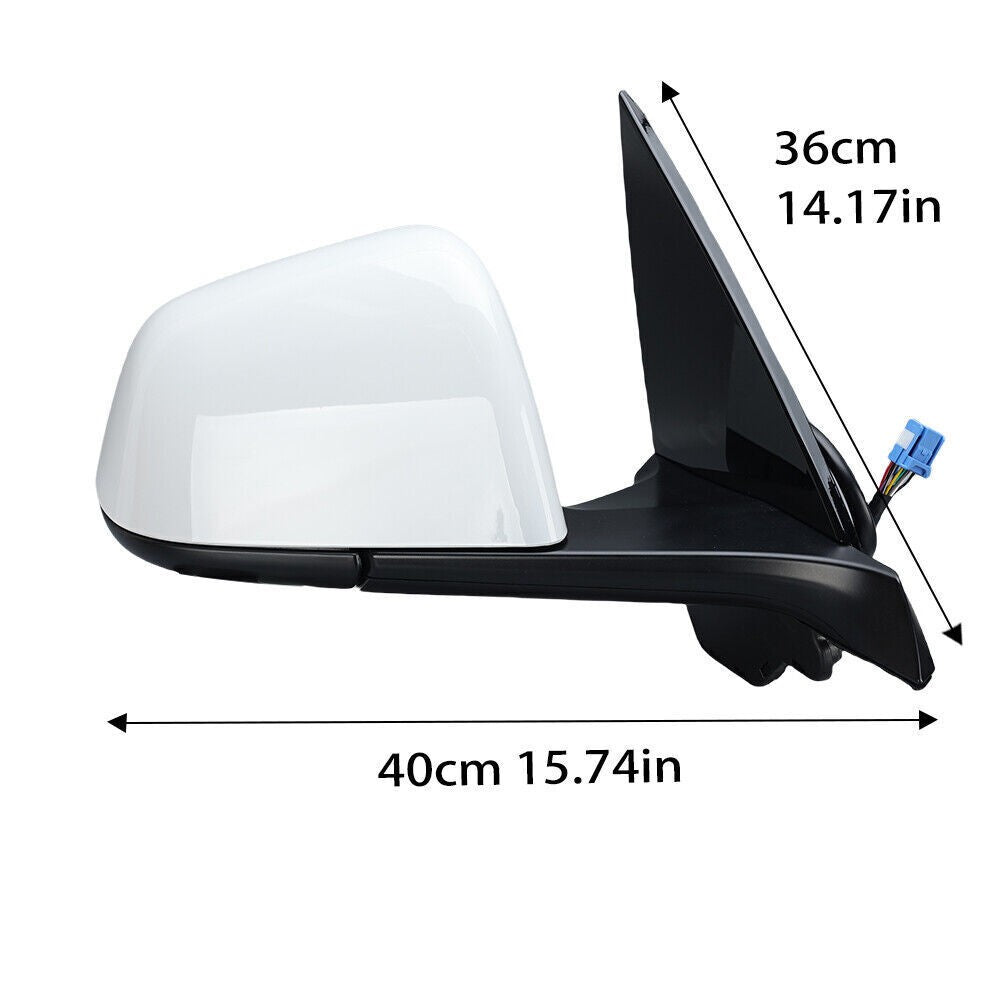 Right Door Wing Mirror For Tesla Model Y 2020-2024 Electric 13Pin Driver Side