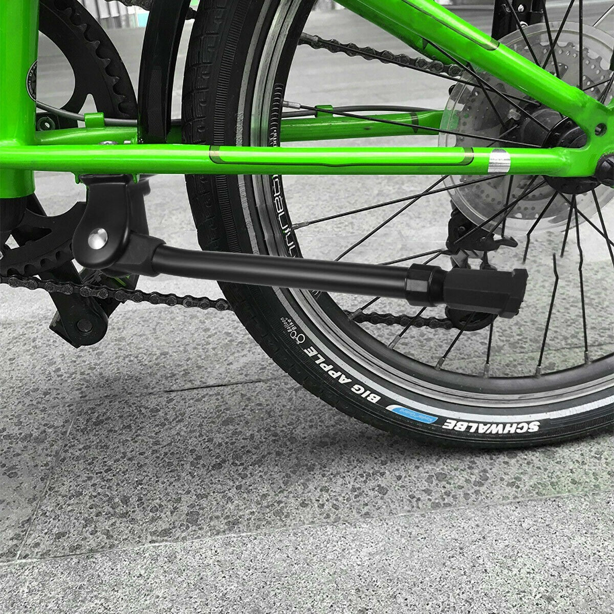 Bike Kick Stand Adjustable Alloy Foot Heavy Duty Prop Bicycle Mountains 24"-27"