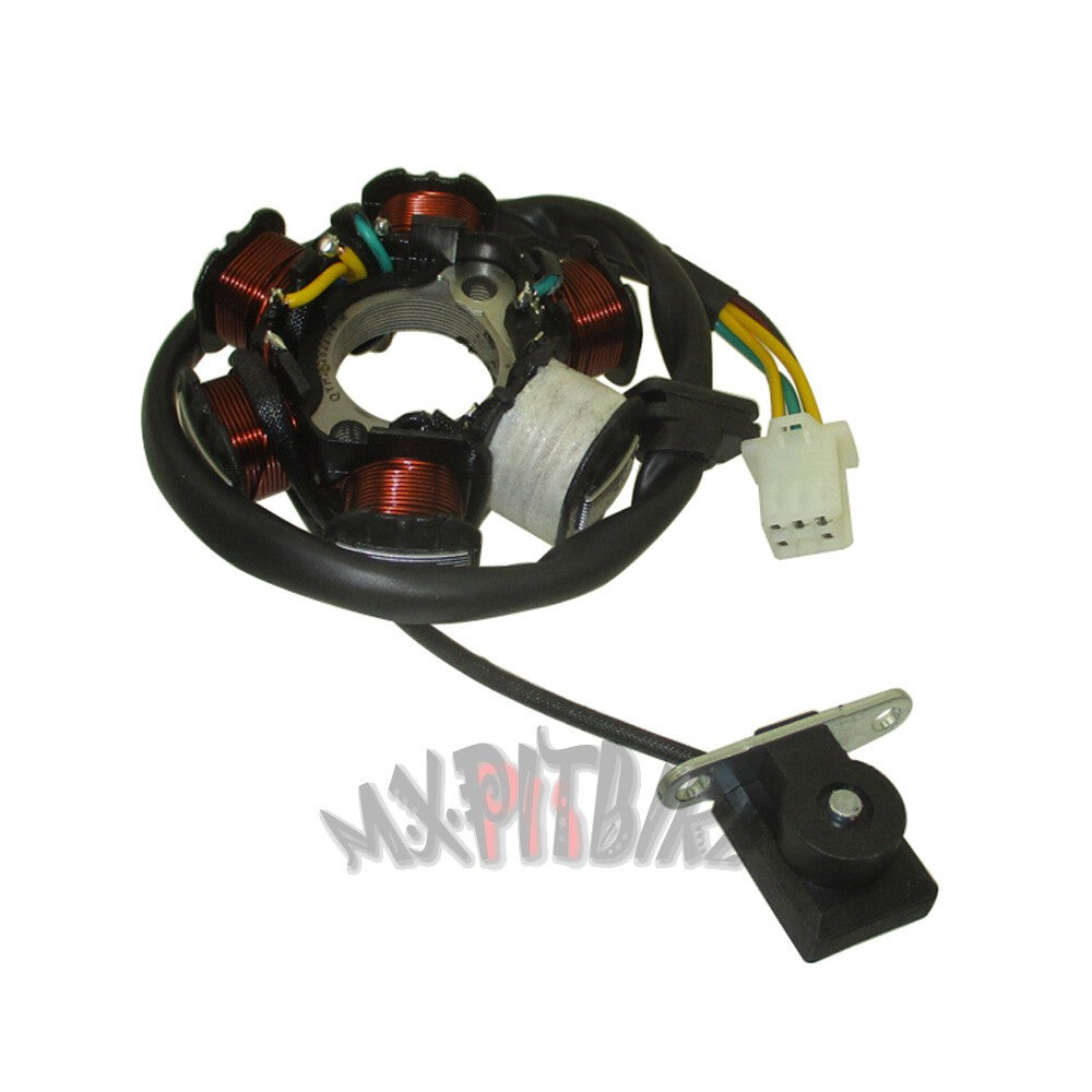 Engine Magneto Stator Coil For 110cc 125cc Electric Start Pit Dirt Bike