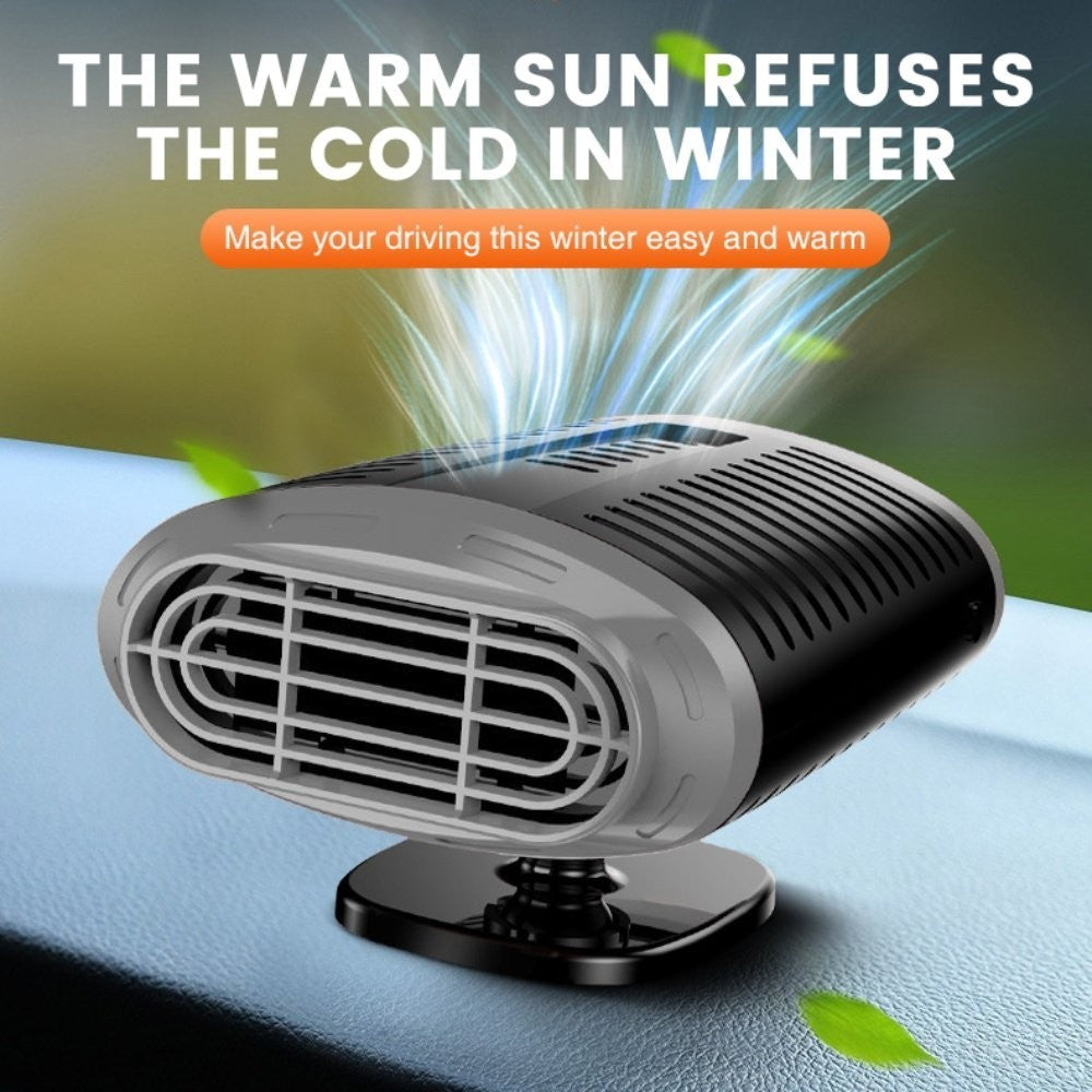 Portable Electric Car Heater 12V 150W Heating Fan Defogger Defroster Demister