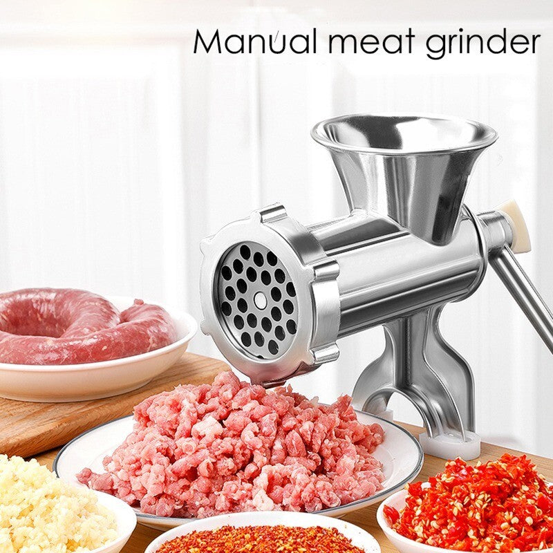 Meat Grinder Manual Sausage Machine Hand Crank Minced Meat Sausage Filler Tool
