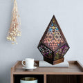 Moroccan Mosaic  Bohemian Colorful Table Bedside Lamp Light Lamp