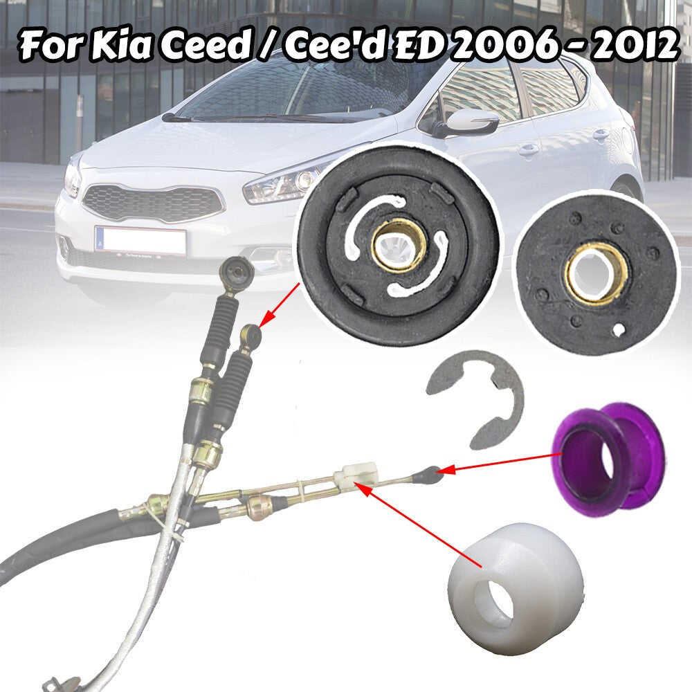 Gear Shift Selector Lever Linkage Cable Connect Bushing For Kia Ceed / Cee'd ED