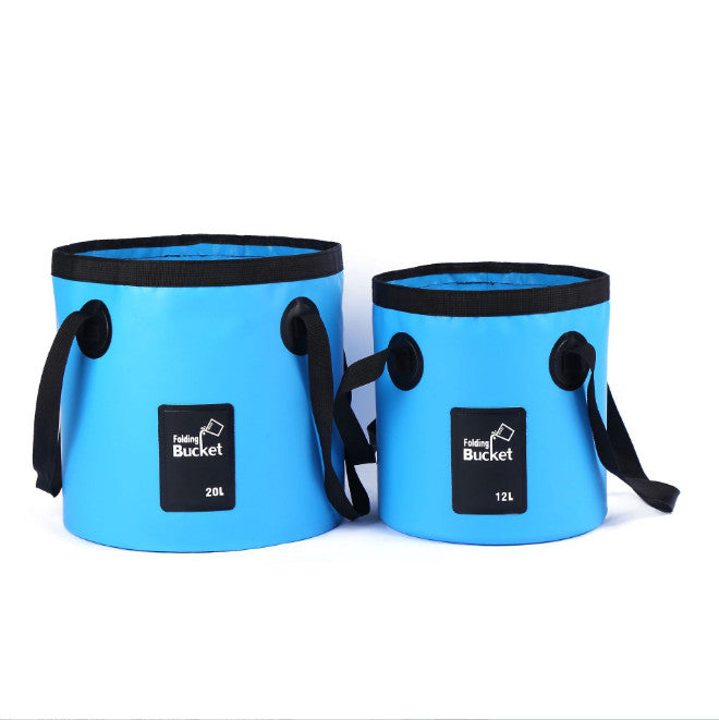 12L/20L Collapsible Folding Bucket Beach Camping Fishing Portable Bag Waterproof