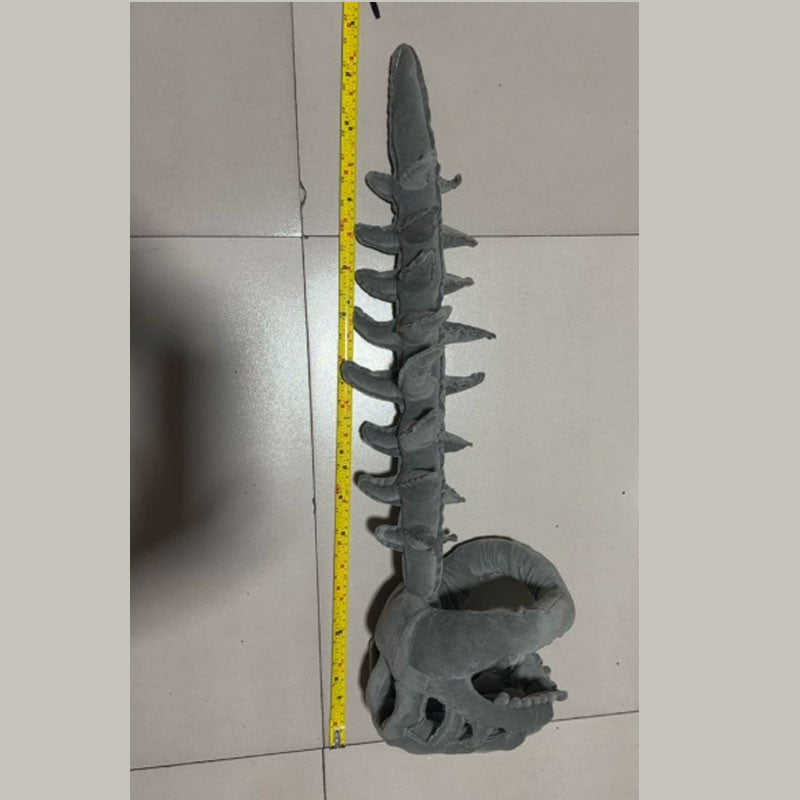 Kids 75cm Dinosaur Skeleton Plush Toys Sleeping Cushion Anime Game Gift
