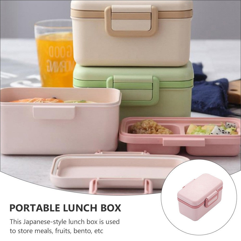 Square Box Lunch Container Japanese Style Lunch Holder