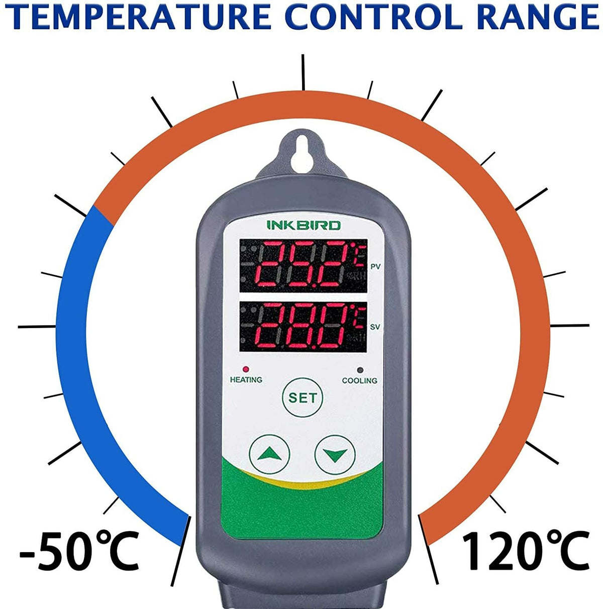 Temperature Controller Thermostat 308 Brew Wine Making Greenhouse Germination UK
