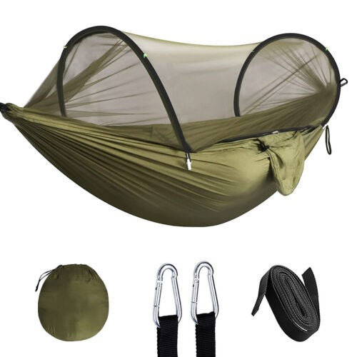 Double Person Outdoor Travel Camping Tent Hanging Hammock With Mosquito Net