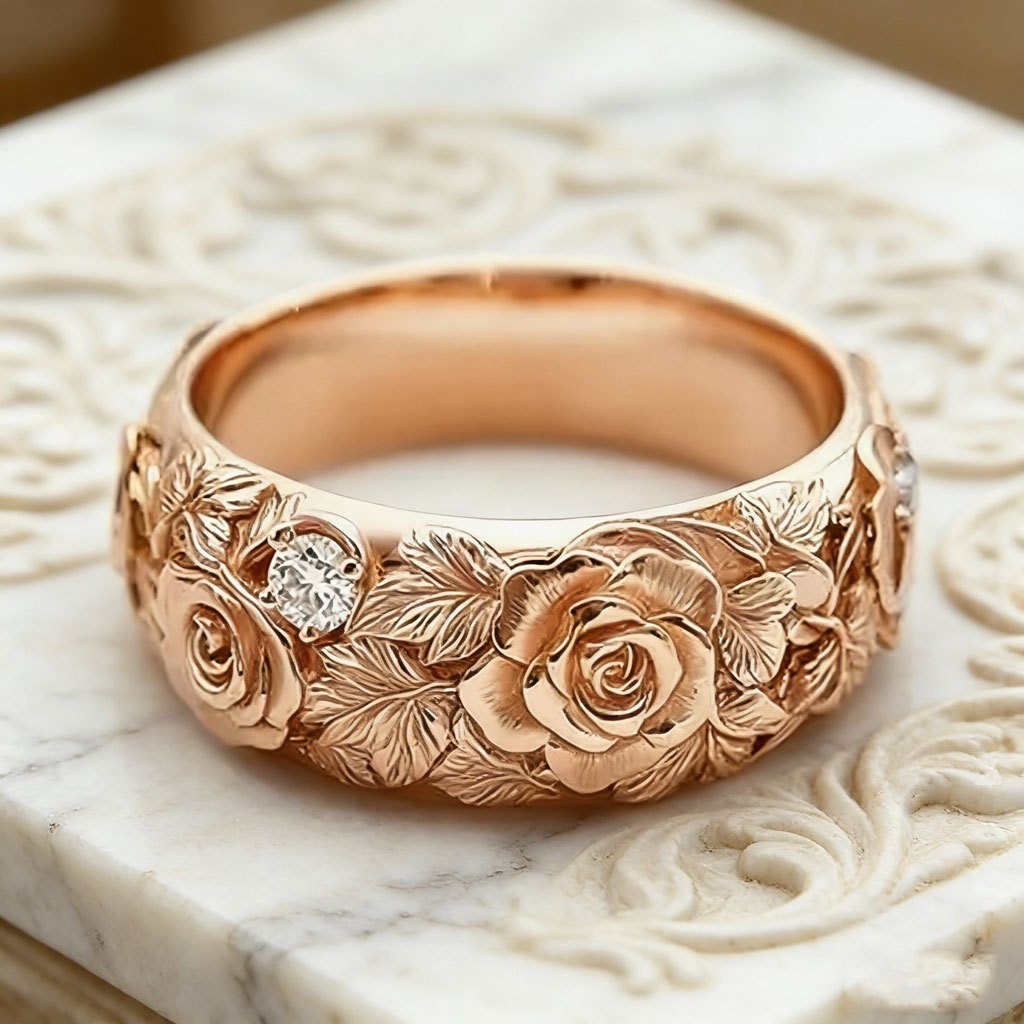 Bohemian-style Delicate Womens Ring