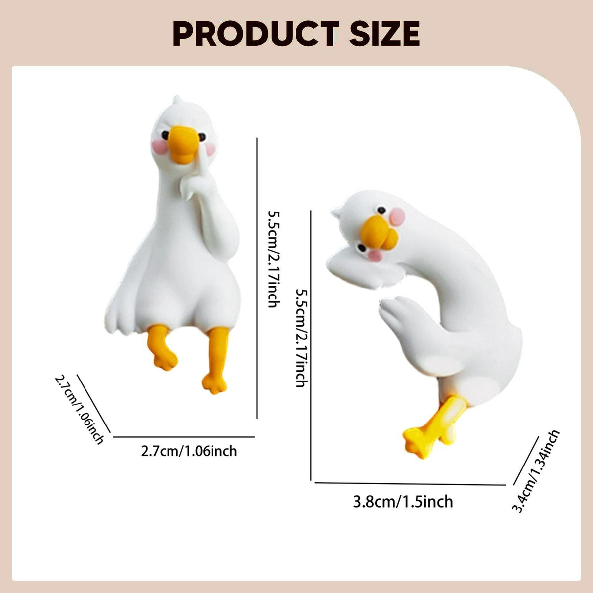 Computer Monitor Figurines Cute for Home Office Desk Table Shelf Ornaments